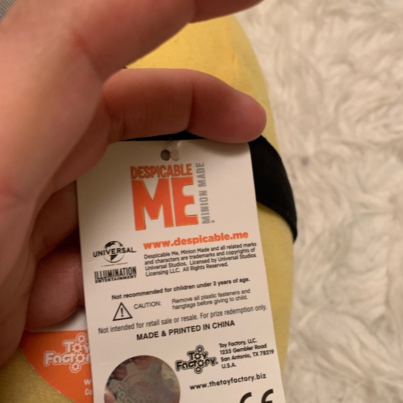 New Despicable Me Minions 15" Soft plush stuffed toy , Dave and Busters - Picture 4 of 8